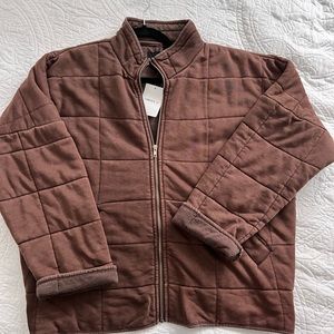 Forever 21 Quilted Zip-Up Jacket